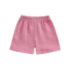 SUMMER Plaid Muslin Shorts