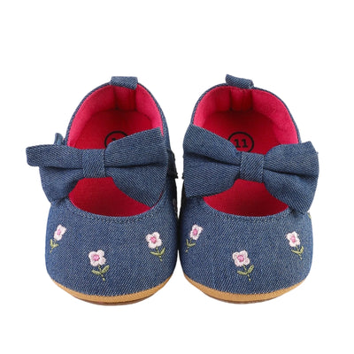 FLOWER Denim Shoes