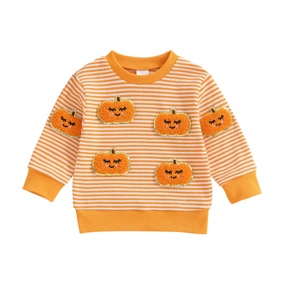 HALLOWEEN Striped Sweatshirt