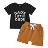 MAMA'S/DAD'S LITTLE DUDE Summer Outfit