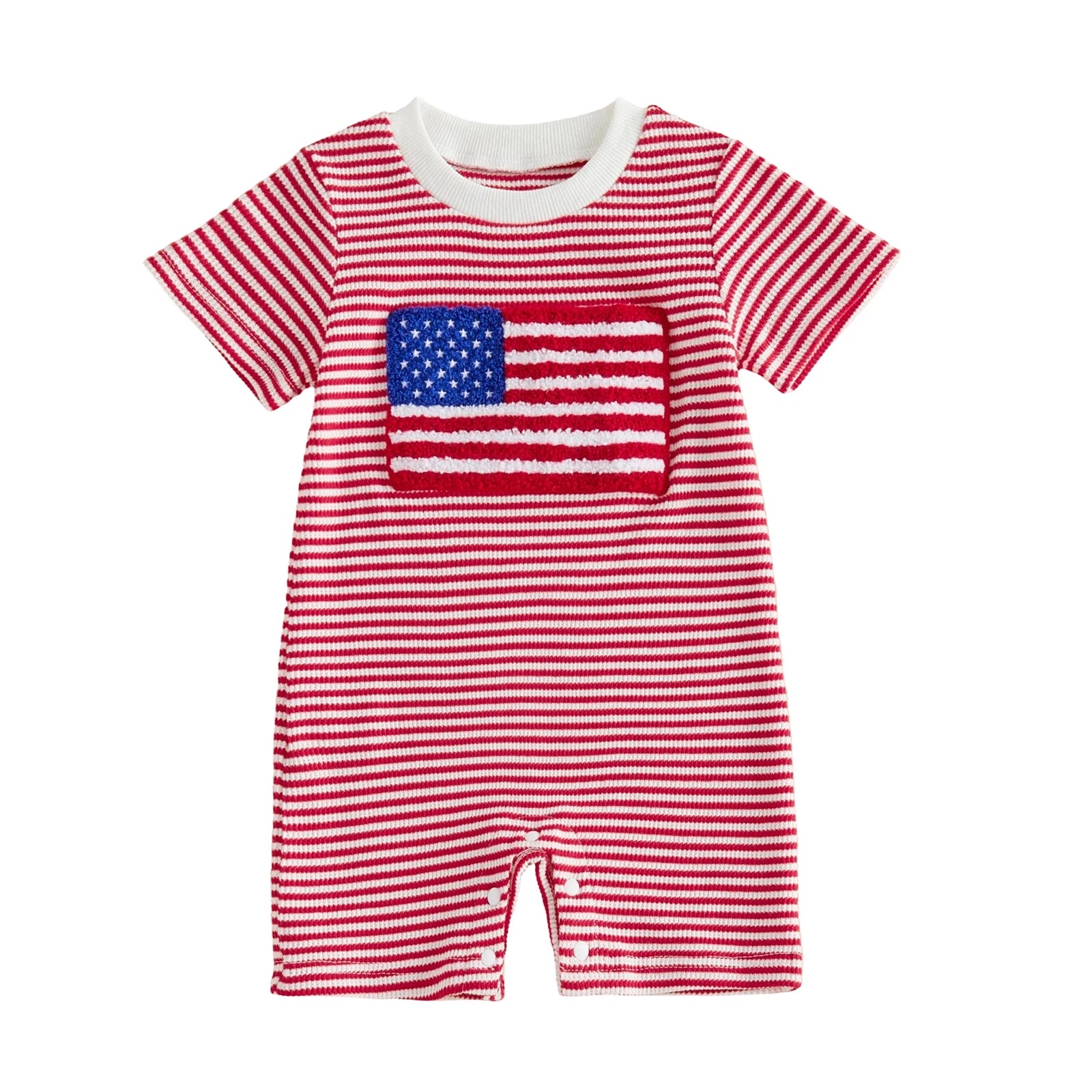 USA FLAG Striped Jumpsuit