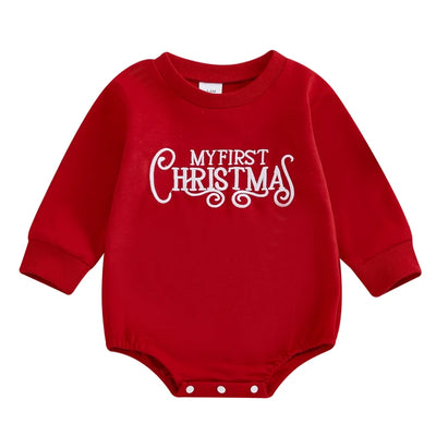 MY FIRST CHRISTMAS Long-Sleeve Onesie