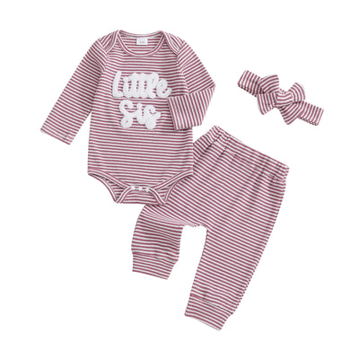 LITTLE SIS Striped Outfit