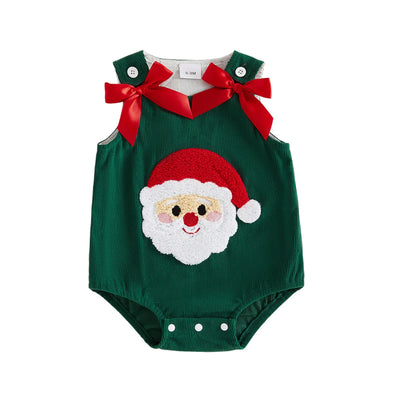 CHRISTMAS CUTIE Corduroy Romper