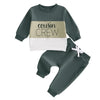 COUSIN CREW Color Block Outfit