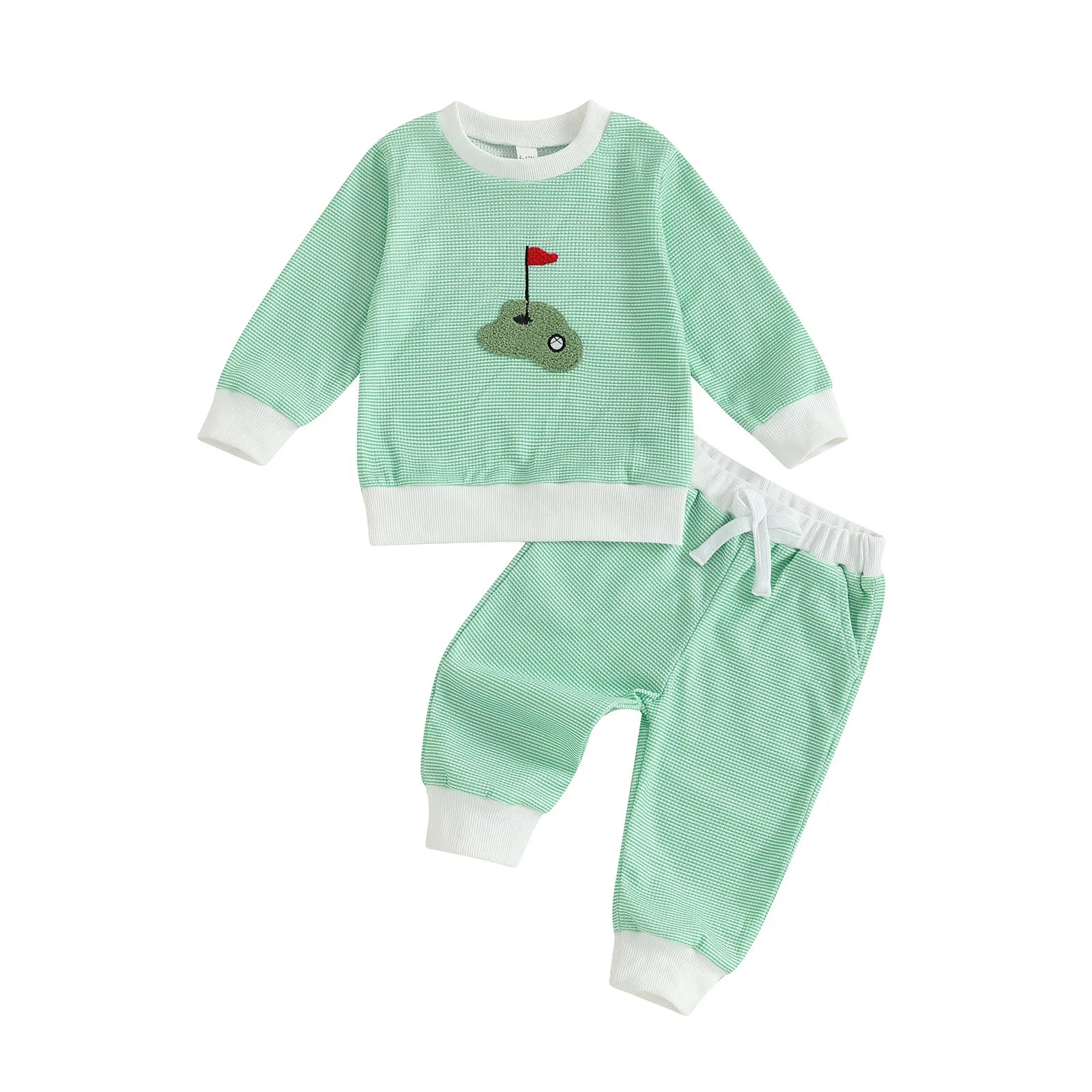 GOLFING BUDDY Waffle Knit Outfit