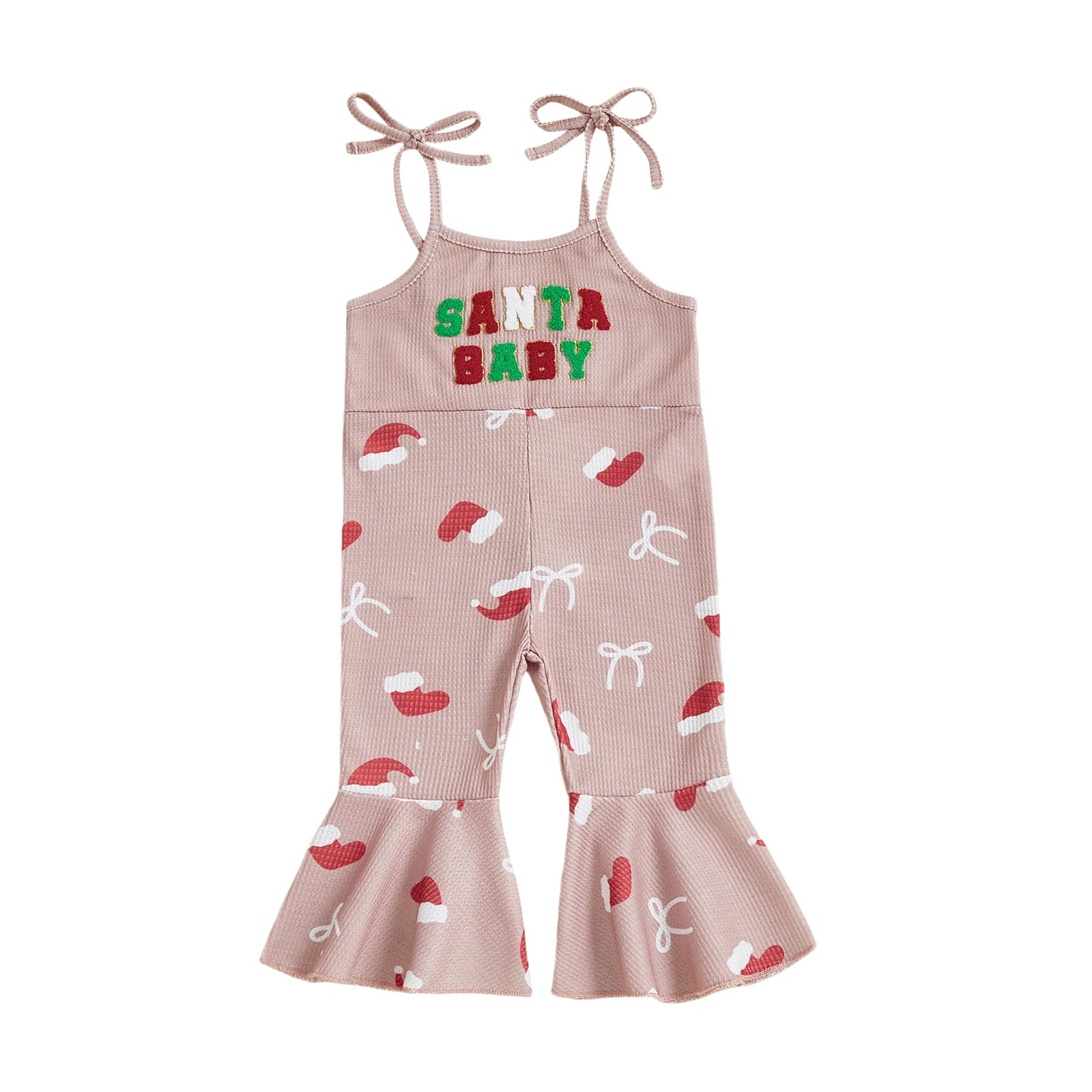 SANTA BABY Bellbottom Pull-on Jumpsuit