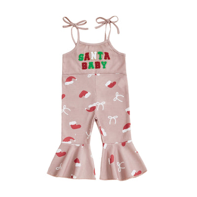 SANTA BABY Bellbottom Pull-on Jumpsuit