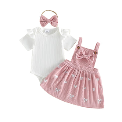 BOWTIE Corduroy Dress