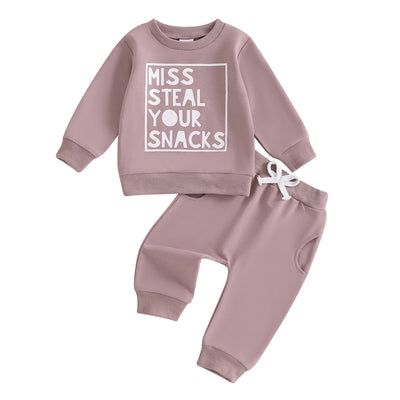 MISS STEAL YOUR SNACKS Joggers Outfit