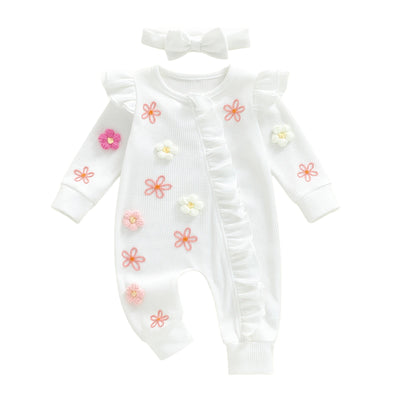 FLORA Ruffle Jumpsuit