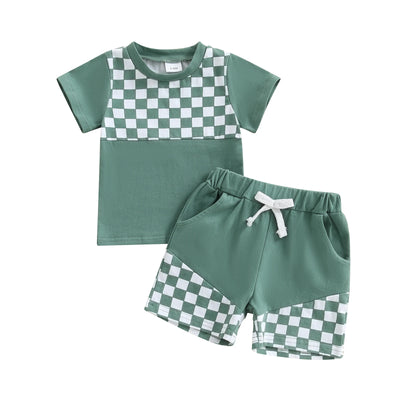 LIAM Checkered Outfit