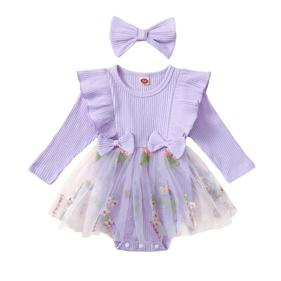 WILDFLOWER Tutu Romper Dress