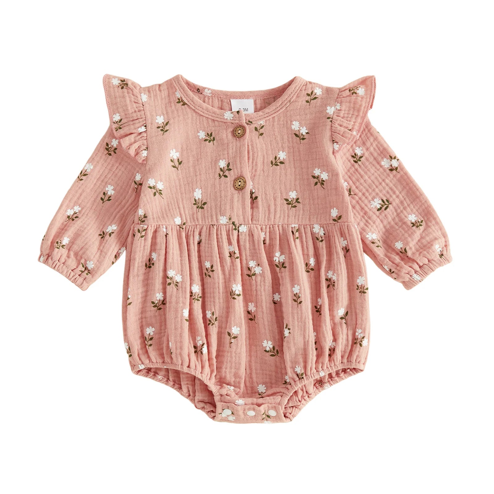 LEAH Floral Romper