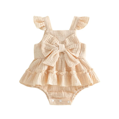 JUNO Big Bow Romper
