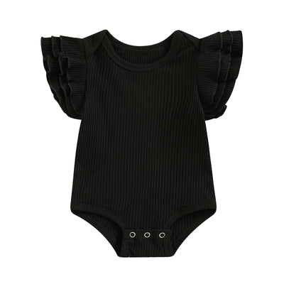 MILA Ruffle Sleeve Onesie