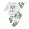 MAMA'S BOY Checkered Outfit