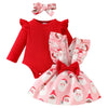 CHRISTMAS Overall Bowtie Dress