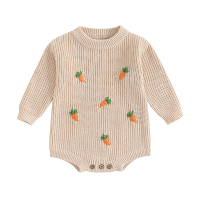 CARROTS Knitted Romper