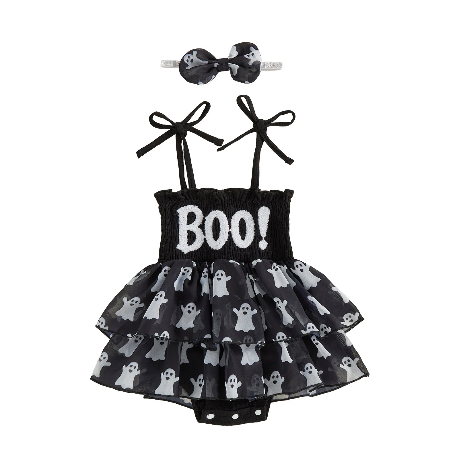 HALLOWEEN Layered Tutu Romper