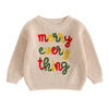 MERRY EVERYTHING Knitted Sweater