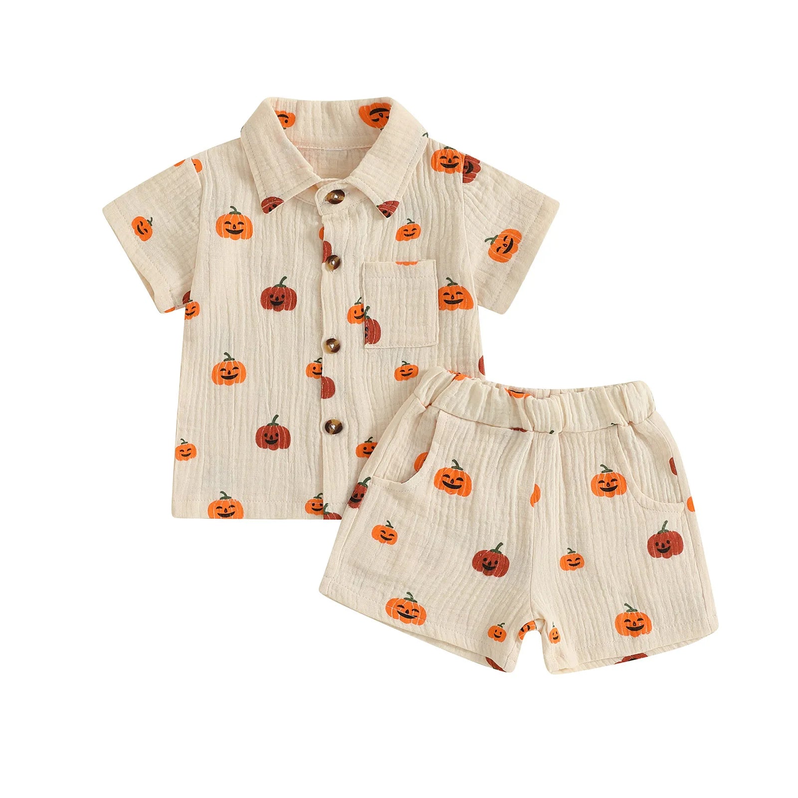 PUMPKIN Muslin Pyjamas