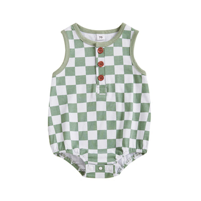 RACER Checkered Onesie