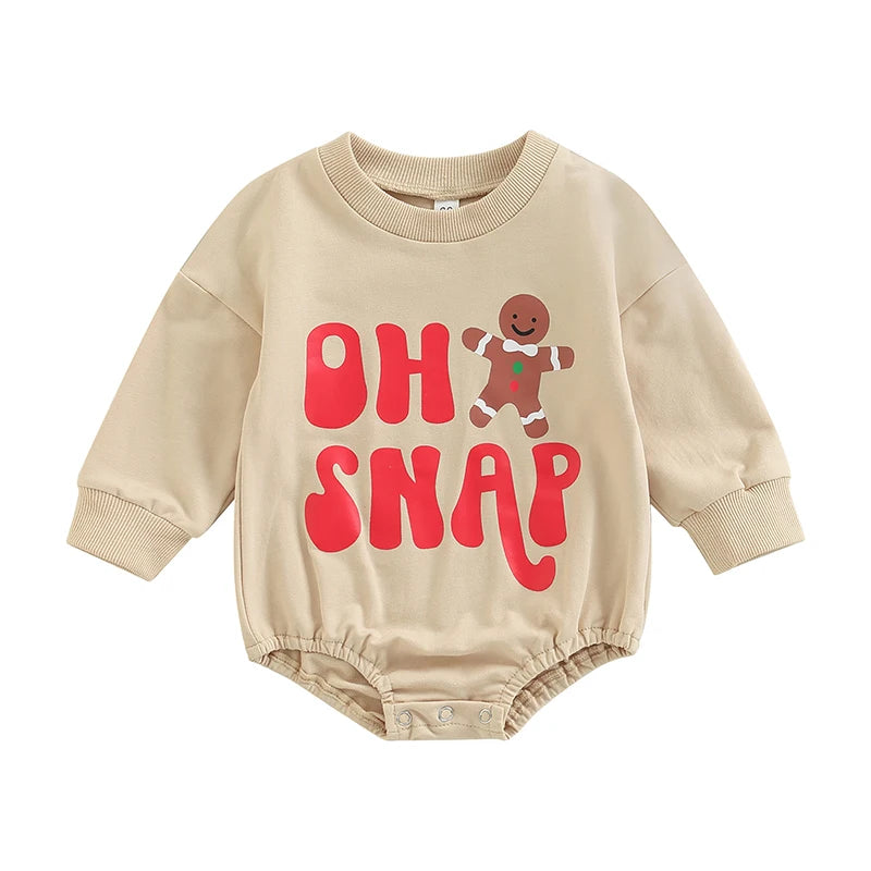 OH SNAP Long-Sleeve Onesie