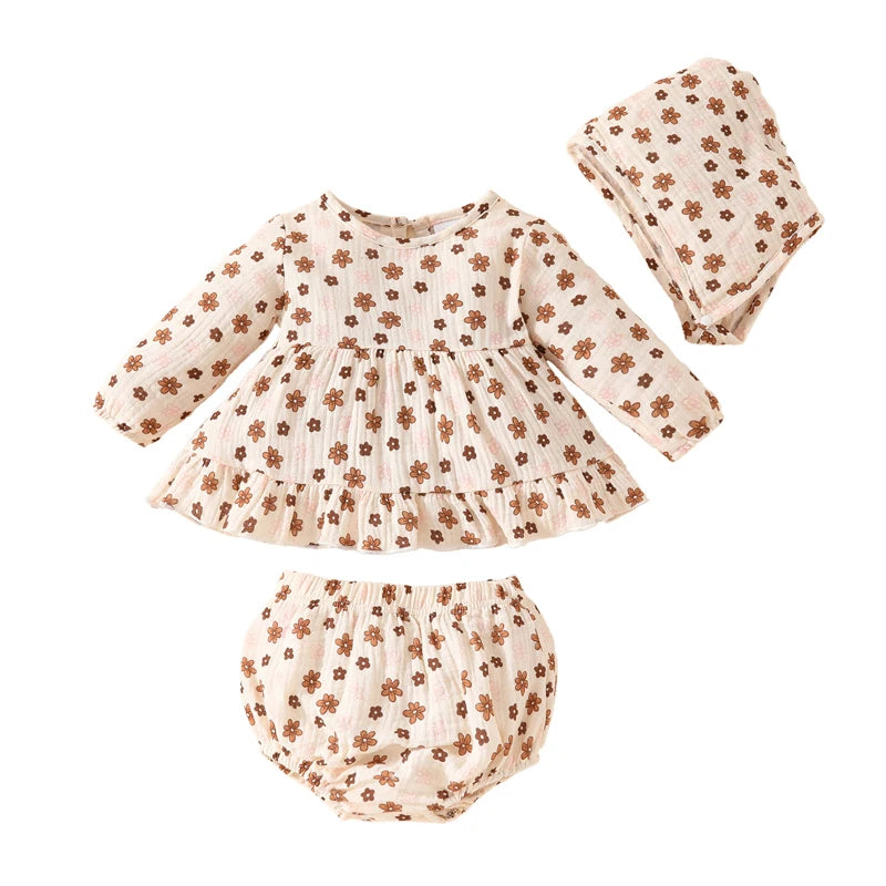 LINNEA Floral Outfit with Cap