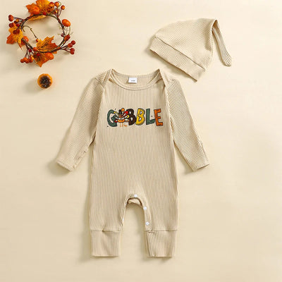 LITTLE TURKEY Ribbed Jumpsuit