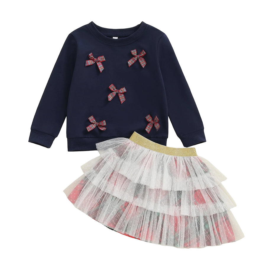BOWTIES Layered Tulle Skirt Outfit