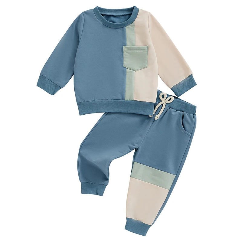 ELIJAH Color Block Outfit