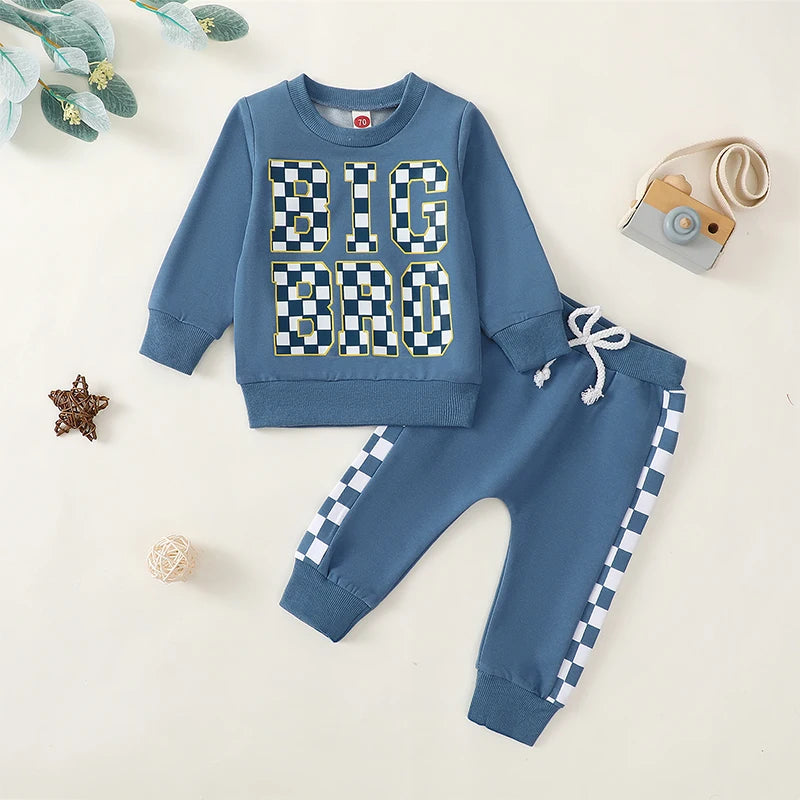 BIG SIS/BRO Checkers Outfit