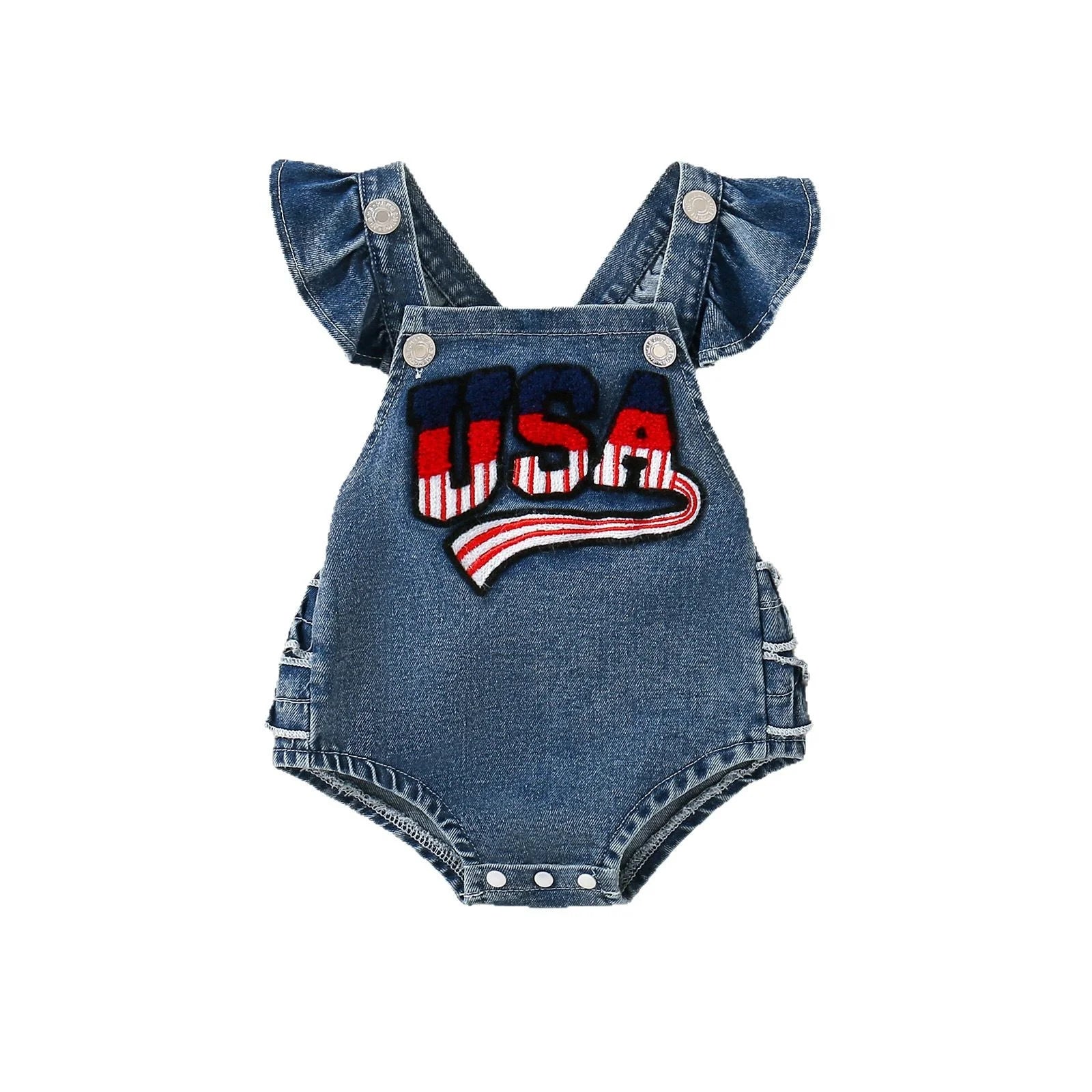 USA Denim Romper