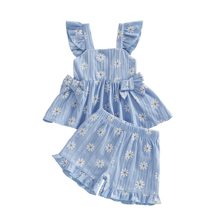 DAISY Ribbed Bowtie Outfit