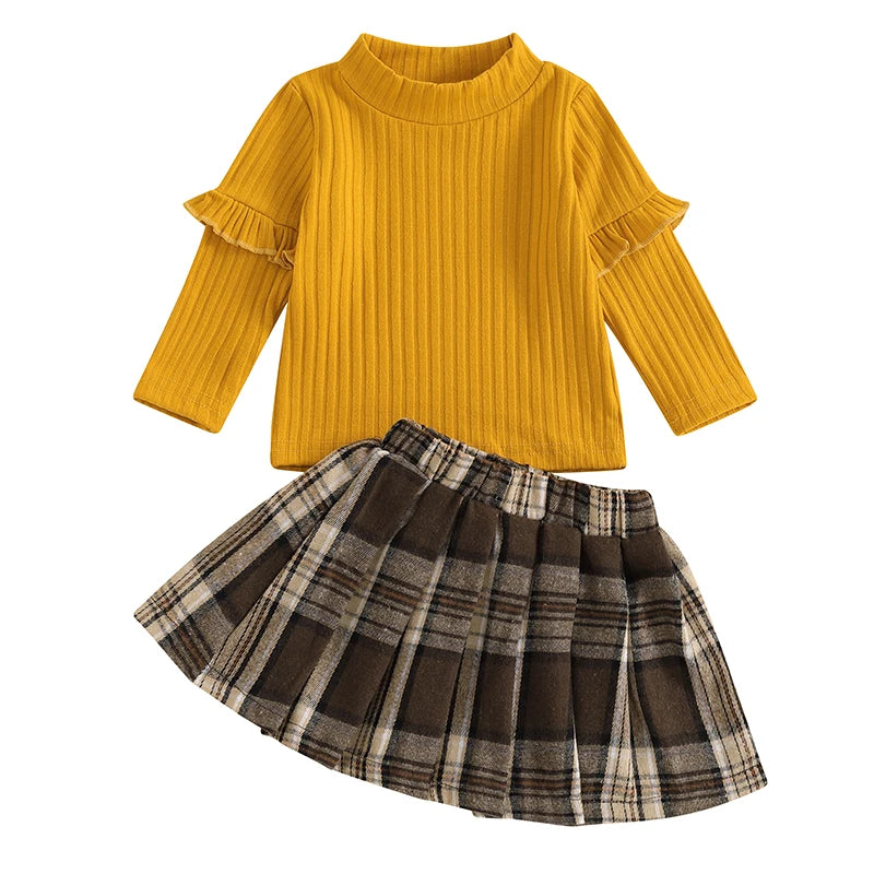 VIVIENNE Plaid Skirt Outfit