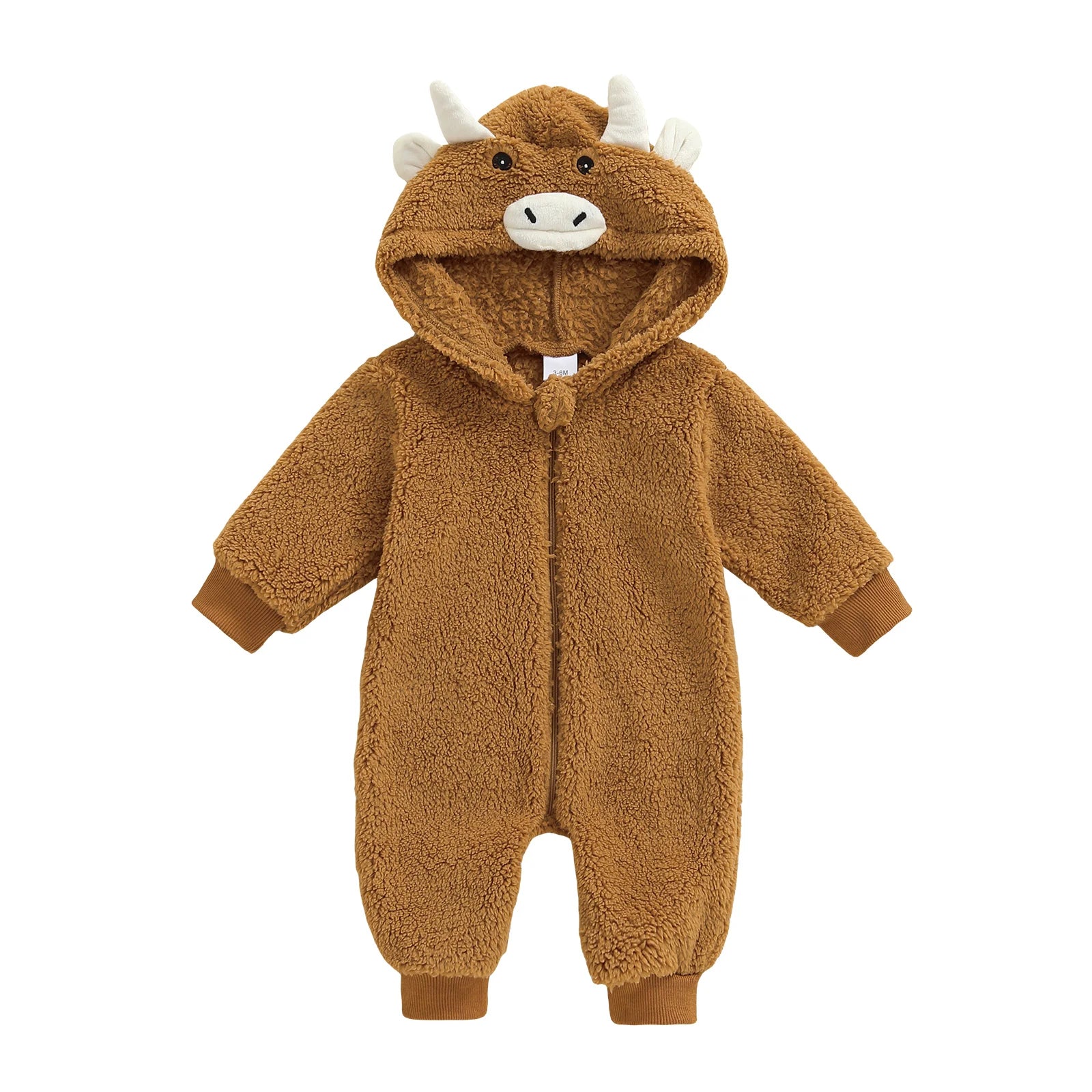 BABY BULL Plush Jumpsuit