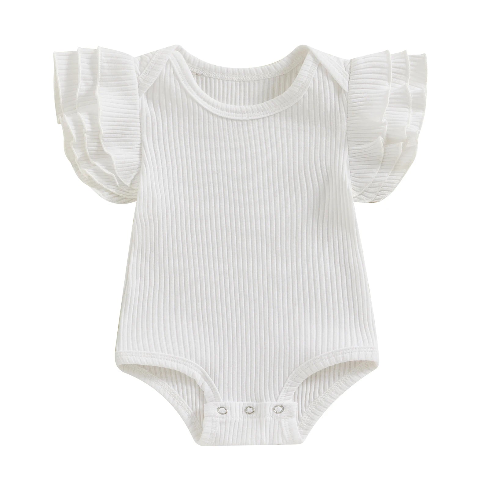 MILA Ruffle Sleeve Onesie
