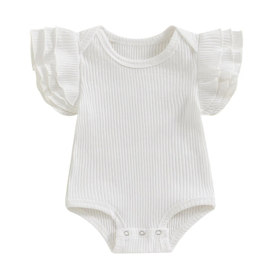 MILA Ruffle Sleeve Onesie