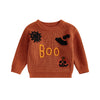BOO Halloween Knitted Sweater