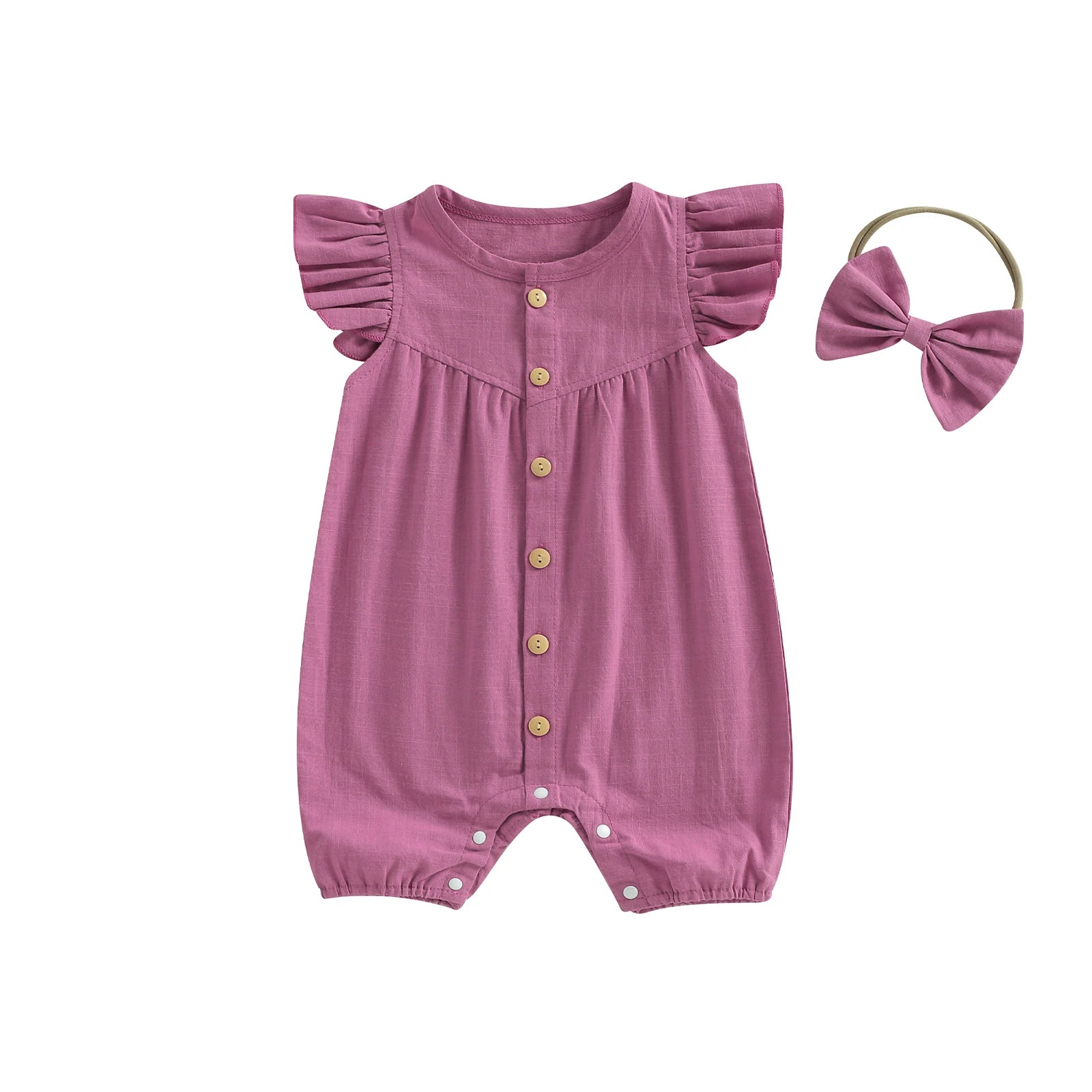 JOSIE Summer Jumpsuit with Headband