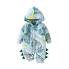 DINOSAUR Plush Hoody Jumpsuit