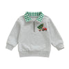 CHRISTMAS Collar Sweatshirt