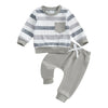 BLAKE Striped Joggers Outfit