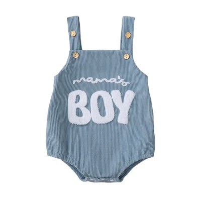 MAMA'S BOY Corduroy Romper