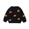 SPOOKY PUMPKIN Knitted Sweater