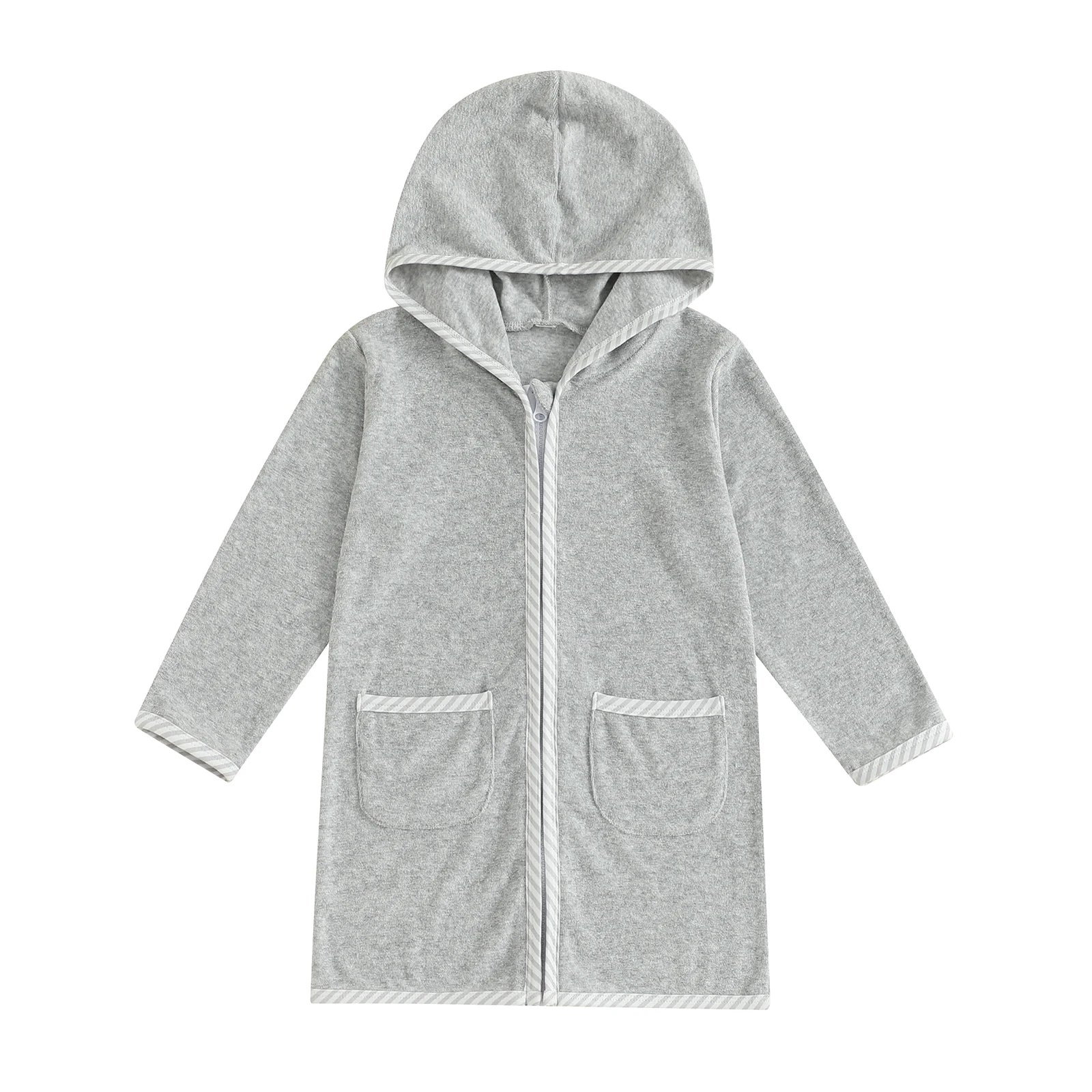 POOL TIME Zipper Bathrobe