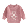 LUCKY CLOVER Knitted Sweater