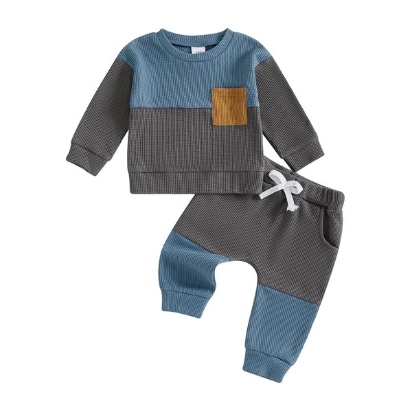 LENNY Color Block Pocket Outfit - Hazel & Bo