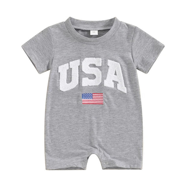 USA Plush Summer Romper
